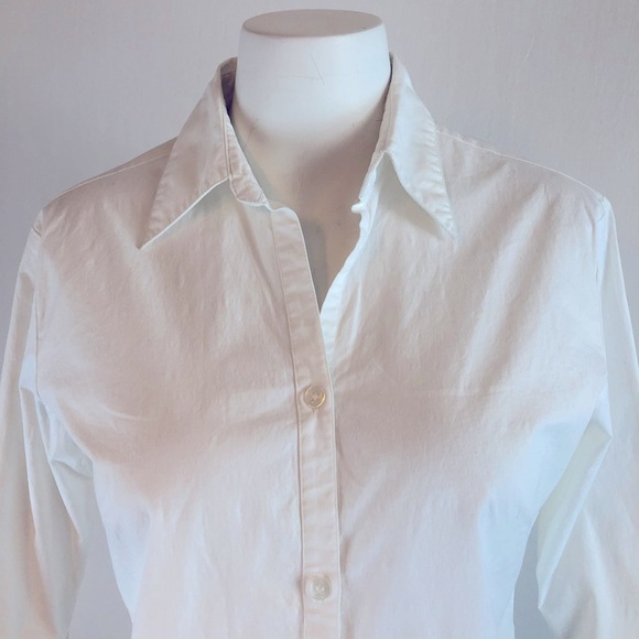 Dress Barn Button Down 3/4 Sleeve - Small - Picture 4 of 6